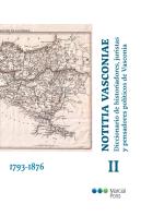 Notitia Vasconiae 1793-1876