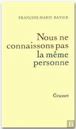 Bertrand.pt - Nous Ne Connaissons Pas La Même Personne