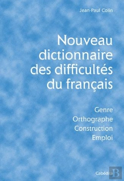 Bertrand.pt - Nouveau Dictionnaire Des Difficultes Du Francais