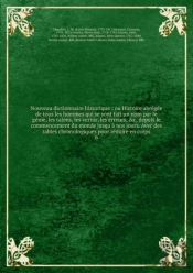 Nouveau Dictionnaire Historique Tome 6