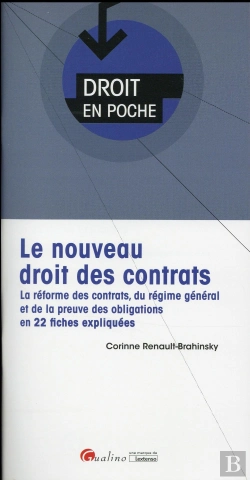 Bertrand.pt - Nouveau Droit Des Contrats. La Reforme Des Contrats, Du Regime General Et De La Preuve Des Obligatio