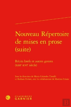 Bertrand.pt - Nouveau Repertoire De Mises En Prose (Suite) - Recits Brefs Et Autres Genres (Xi - Recits Brefs Et A