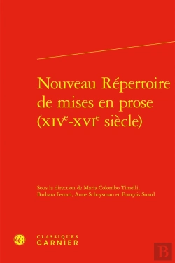 Bertrand.pt - Nouveau Répertoire De Mises En Prose (Xive-Xvie Siècle)