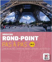Nouveau Rond-Point; Pas À Pas 4 ; Niveau B1.2 ; Livre De L'Élève + Cahier D'Exercices + Cd Audio