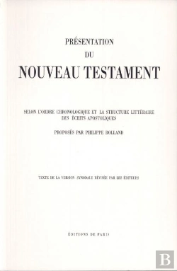 Bertrand.pt - Nouveau Testament Selon L'Ordre Chronologique Et La Strcture Litteraire