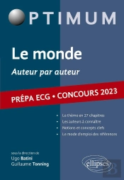 Nouveau Thème Ecg 2023 : Auteur Par Auteur