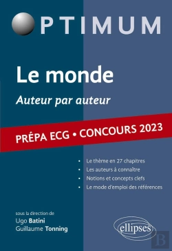 Bertrand.pt - Nouveau Thème Ecg 2023 : Auteur Par Auteur