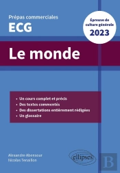 Nouveau Thème : Épreuve De Culture Générale ; Prépas Commerciales Ecg 2023