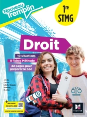 Nouveau Tremplin - Droit 1re Stmg - Ed. 2023 - Livre Eleve