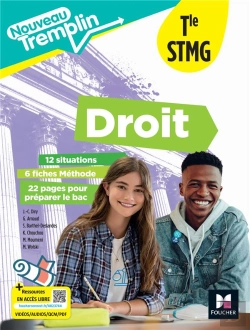 Bertrand.pt - Nouveau Tremplin : Droit ; Terminale Stmg ; Livre Élève
