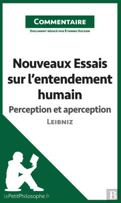 Bertrand.pt - Nouveaux Essais Sur L'Entendement Humain De Leibniz : Perception Et Aperception