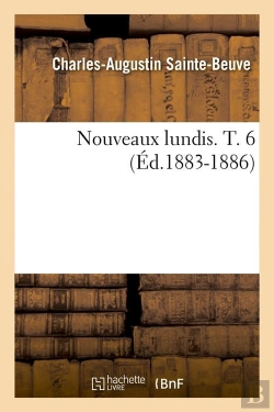 Bertrand.pt - Nouveaux Lundis T.6 Edition 1883 1886