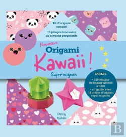 Bertrand.pt - Nouveaux Origami Kawaii : Kit Complet Pour Réaliser Des Pliages Japonais Super Mignons