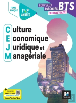 Bertrand.pt - Nouveaux Parcours Bts : Culture Économique, Juridique Et Managériale ; Bts 1re & 2e Années ; Tome Unique ; Elève