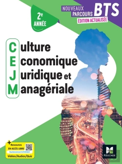 Bertrand.pt - Nouveaux Parcours Bts : Culture Économique, Juridique Et Managériale ; Bts 2e Année ; Manuel