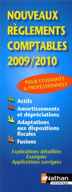 Bertrand.pt - Nouveaux Règlements Comptables (Édition 2009/2010)