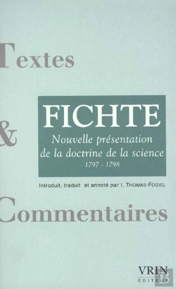 Bertrand.pt - Nouvelle Présentation De La Doctrine De La Science 1797-1798