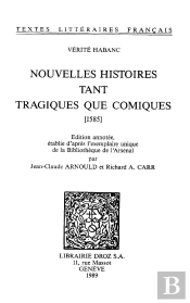 Nouvelles Histoires Tant Tragiques Que Comiques (1585)