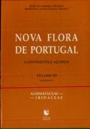 Nova Flora de Portugal ( Continente e Açores ) Volume III Fascísculo I