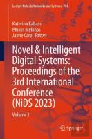 Novel & Intelligent Digital Systems: Proceedings Of The 3rd International Conference (Nids 2023)