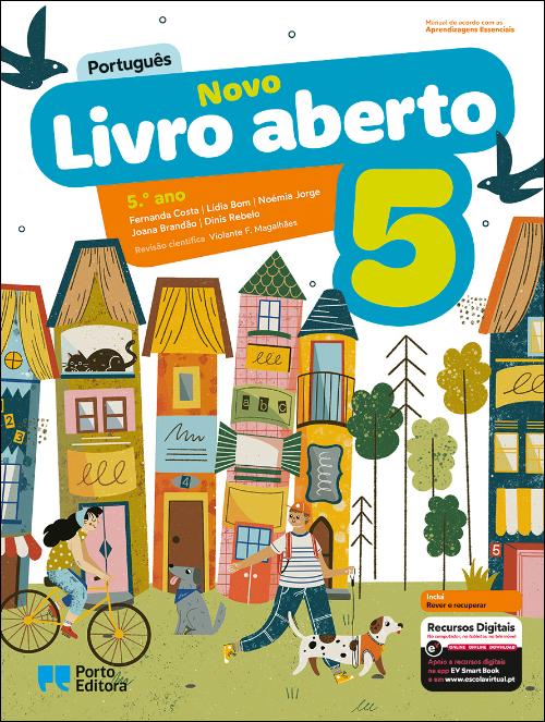 Novo Livro aberto - 5.º Ano, Fernanda Costa, Lídia Bom, Noémia Jorge ...