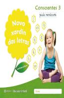Novo Xardín Das Letras. Consoantes 3. Pauta