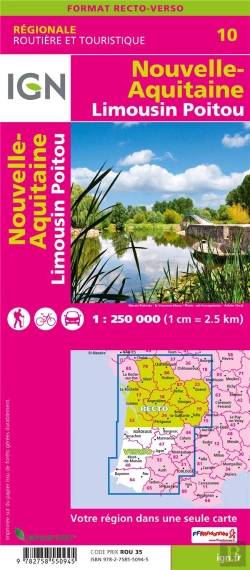 Bertrand.pt - Nr10 ; Nouvelle-Aquitaine, Limousin, Poitou (2e Édition)