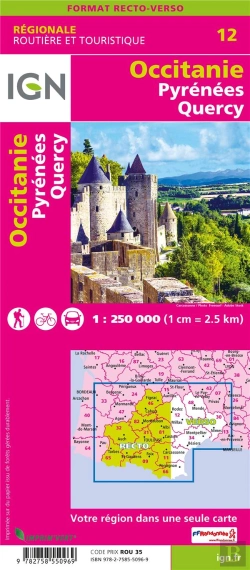 Bertrand.pt - Nr12 ; Occitanie, Pyrénées, Quercy (2e Édition)