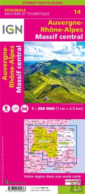 Nr14 ; Auvergne-Rhône-Alpes, Massif Central (2e Édition)