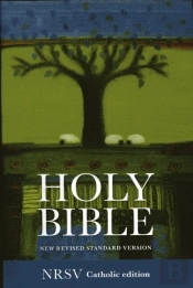 Nrsv Catholic Bible, Anglicised Edition, Cream Hardback, Silver Foiled Eagle, Two Ribbon Markers, Nrsv New Revised Standard Version, Hardback, Standard Size