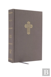 Nrsv, Catholic Bible, Journal Edition, Cloth Over Board, Gray, Comfort Print