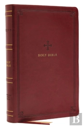 Nrsv, Catholic Bible, Standard Personal Size, Leathersoft, Red, Comfort Print