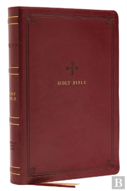 Bertrand.pt - Nrsv, Catholic Bible, Standard Personal Size, Leathersoft, Red, Comfort Print