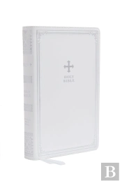 Nrsv Catholic Edition Gift Bible, White Leathersoft (Comfort Print, Holy Bible, Complete Catholic Bible, Nrsv Ce)