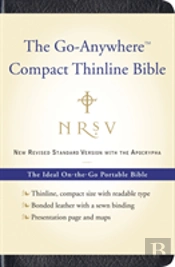 Nrsv Go-Anywhere Compact Thinline Bible With The Apocrypha