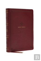 Nrsv Large Print Standard Catholic Bible, Red Leathersoft (Comfort Print, Holy Bible, Complete Catholic Bible, Nrsv Ce)