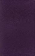 Nrsv, Personal Size Large Print Bible With Apocrypha, Premium Goatskin Leather, Purple, Premier Collection, Printed Page Edges, Comfort Print
