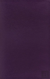 Nrsv, Personal Size Large Print Bible With Apocrypha, Premium Goatskin Leather, Purple, Premier Collection, Printed Page Edges, Comfort Print