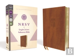 Bertrand.pt - Nrsv, Single-Column Reference Bible, Leathersoft, Brown, Comfort Print