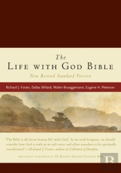 Nrsv, The Life With God Bible, Compact, Italian Leather, Burgundy