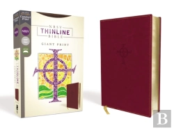 Bertrand.pt - Nrsv, Thinline Bible, Giant Print, Leathersoft, Burgundy, Comfort Print