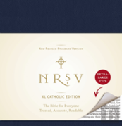 Nrsv Xl, Catholic Edition, Navy Leathersoft