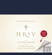 Nrsv Xl, Catholic Edition, Navy Leathersoft