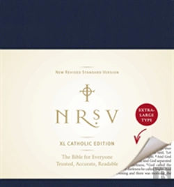 Bertrand.pt - Nrsv Xl, Catholic Edition, Navy Leathersoft