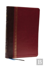 Nrsvce, Great Quotes Catholic Bible, Leathersoft, Burgundy, Comfort Print