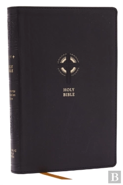 Bertrand.pt - Nrsvce Sacraments Of Initiation Catholic Bible, Black Leathersoft, Comfort Print