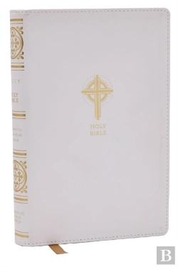 Bertrand.pt - Nrsvce Sacraments Of Initiation Catholic Bible, White Leathersoft, Comfort Print