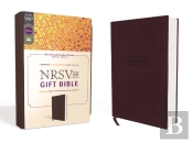 Nrsvue, Gift Bible, Leathersoft, Burgundy, Comfort Print