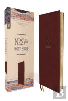 Nrsvue, Holy Bible, Leathersoft, Burgundy, Comfort Print