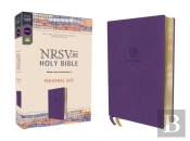Nrsvue, Holy Bible, Personal Size, Leathersoft, Purple, Comfort Print